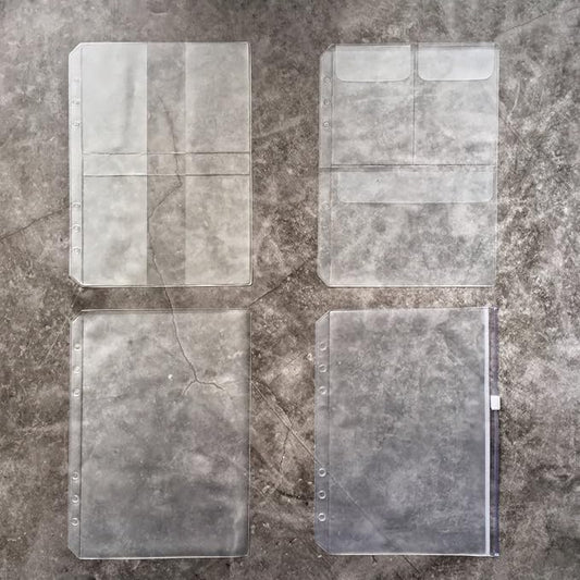 Zelten Refills/Loose Leaves for A5 Cover Ring Binder/Personal Organizer/Planner(A5 6 Holes, Binder Pocket All in Set)