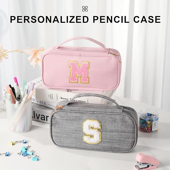 YOOLIFE Initial Bag, Birthday Gifts, Purple (L)