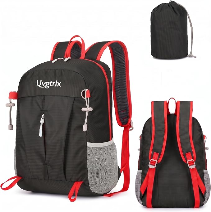 20L Water Resistant Foldable Packable Daypack Backpack | Lightweight Durable Portable Outdoor Travel Backpack for Women Men Camping Climbing Hiking Walking Sports Daily Commuting
