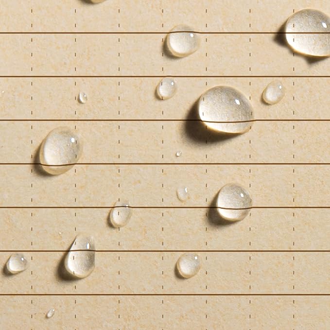 Rite in the Rain Weatherproof Top Spiral Notebook, 3” x 5”, Brown and Tan Plaid Cover, Universal Pattern, 3 Pack (No. PL435-3)