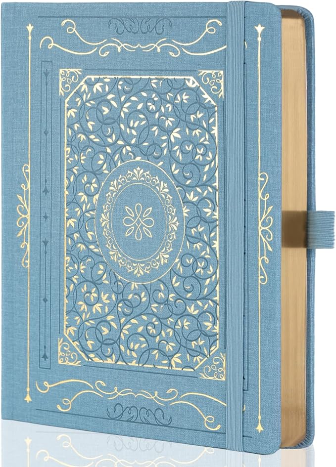 TIEFOSSI B5 Dotted Journal, 160 GSM Dot Grid Notebook for Women Men