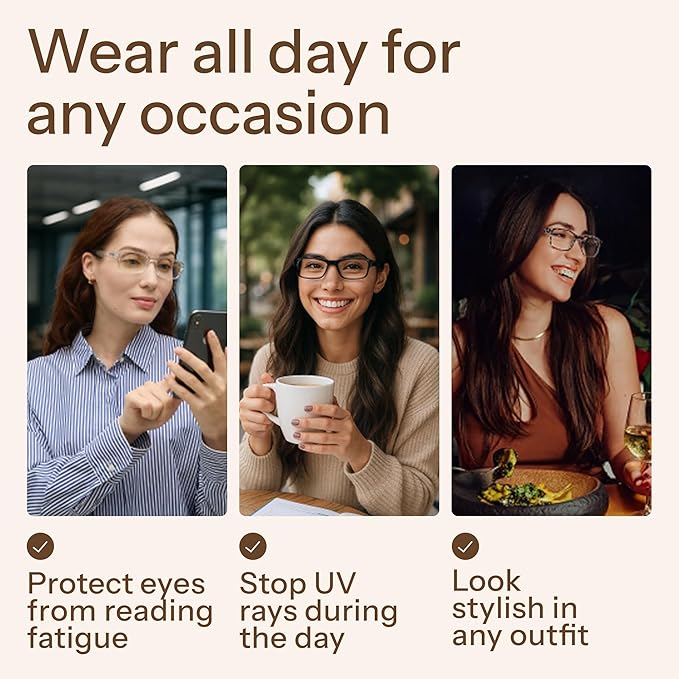Gaoye Reading Glasses Men/Women, Eyeglasses, Blue Light Readers for Men/Women, Computer Eye Glasses, Cheaters