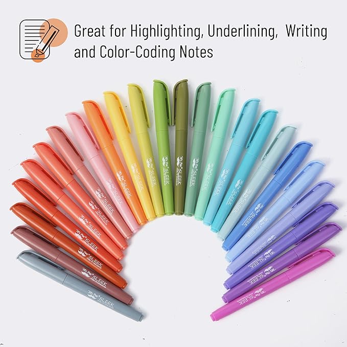 Mr. Pen- Highlighters, 36 Pack, Assorted Colors, Chisel Tip, Quick-Dry, Smear-Resistant, Odorless Highlighters for School, Office & Journaling