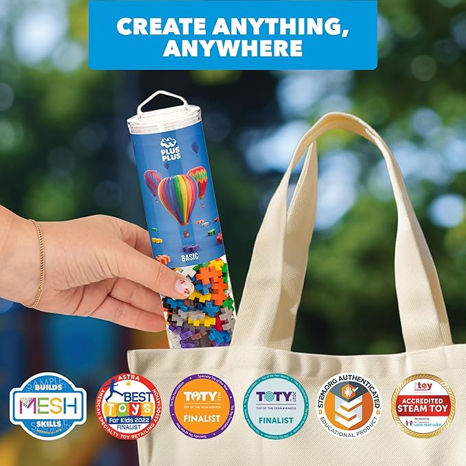 PLUS PLUS, Toy Tube Basic 240 Piece