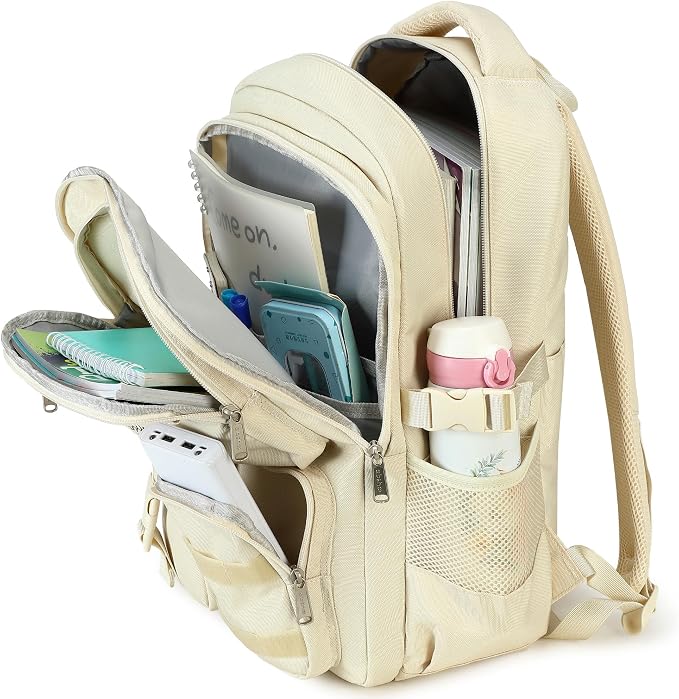 abshoo Large Heavy Duty Backpack For School College Bookbag Casual Multi Pocket Travel Backpacks