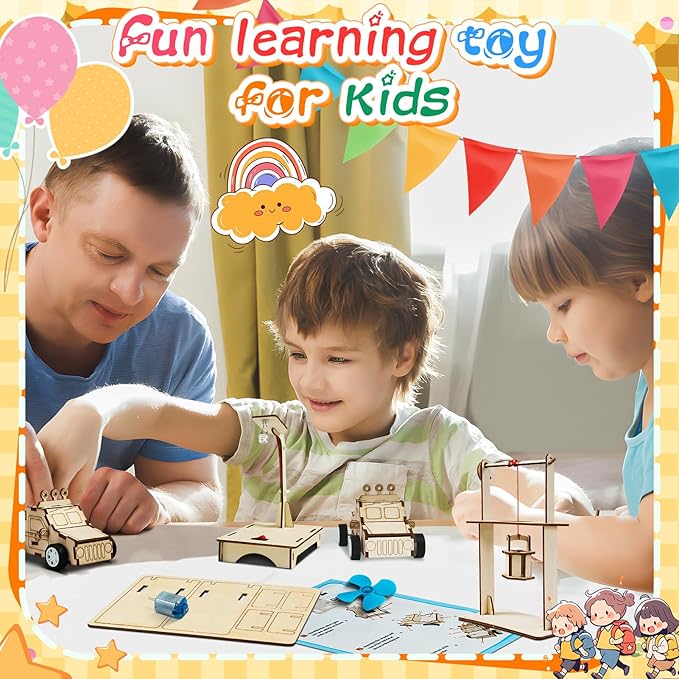 GIAKAN 24 Pcs Party Favors Toy for Kids, STEM Science Kits Toys, Boys Girls Crafts Gifts Toys for 6 7 8 Year Old, Kids Treasure Box Birthday Gift Ideas, Classroom Giveaways, Carnival Prizes Gift