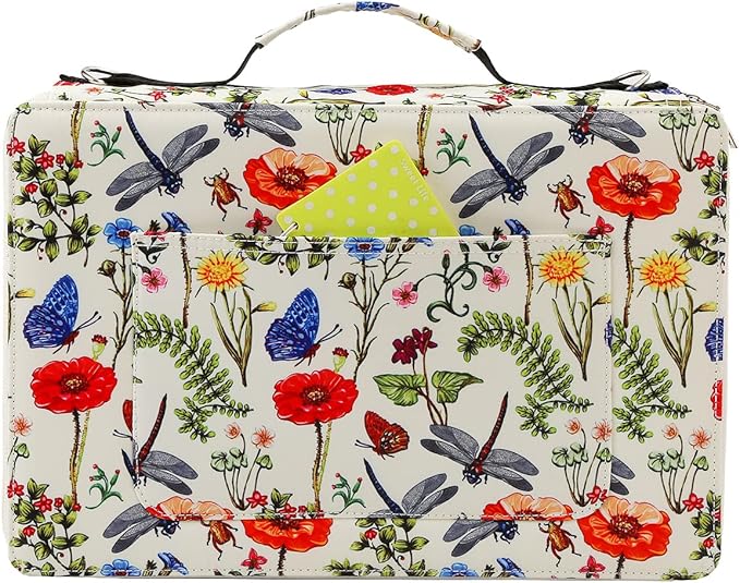 Portable Colored 480 Individual Slots Pencil case Organizer with Printing Pattern for Watercolor Pens or Markers, Pencil Case Organizer for Artist