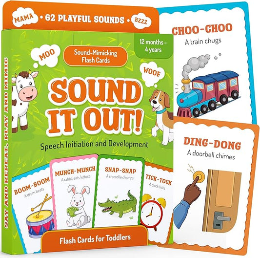 Speech Therapy Toys & Materials for Toddlers 1-3 & 3-4