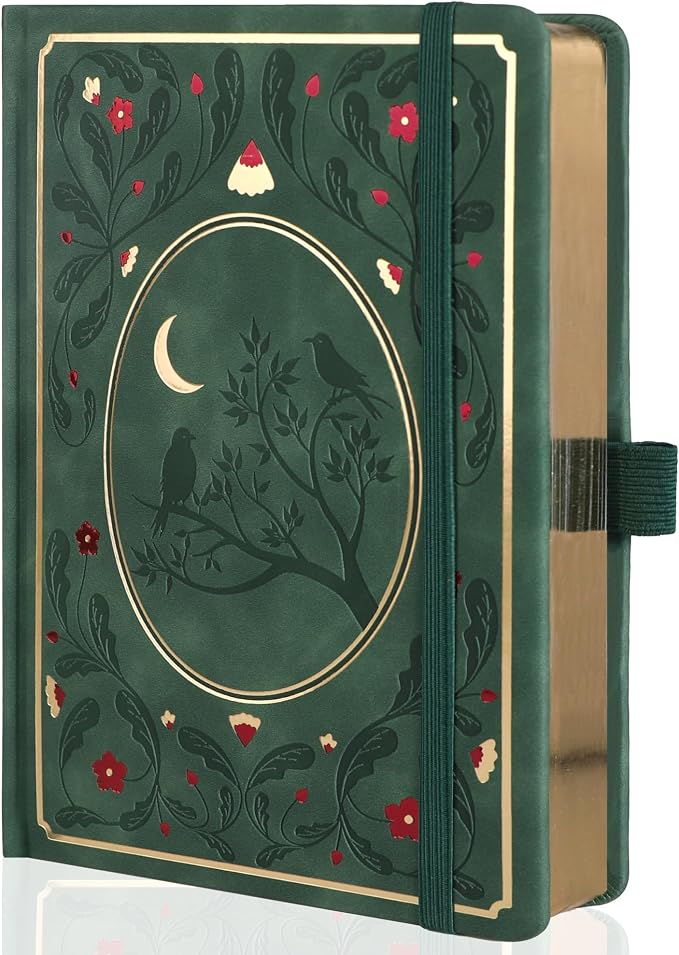 TIEFOSSI Line Journal Notebook, A5 Hardcover Rule Journal for Women Men