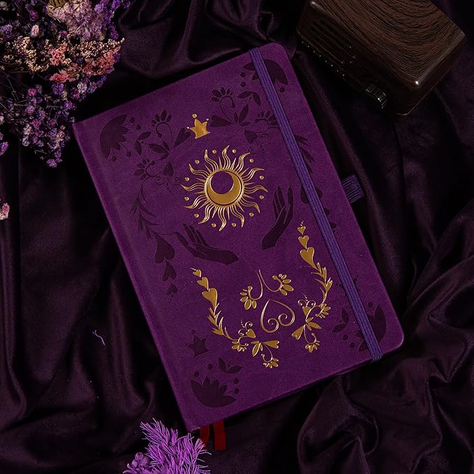 MGGAO Lined Journal Notebook for Women Men, Journals for Writing, A5 Aesthetic College Ruled Notebook for Work, Travel, School,318 Numbered Pages, 5.8”x8.4”