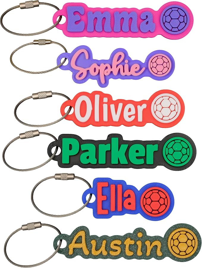 SuperFineDeesigns Bag & Water Bottle Name Tag
