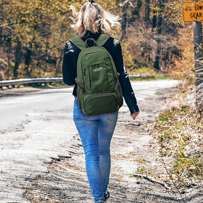 G4Free Lightweight Packable Hiking Backpack, Waterproof Travel Daypack