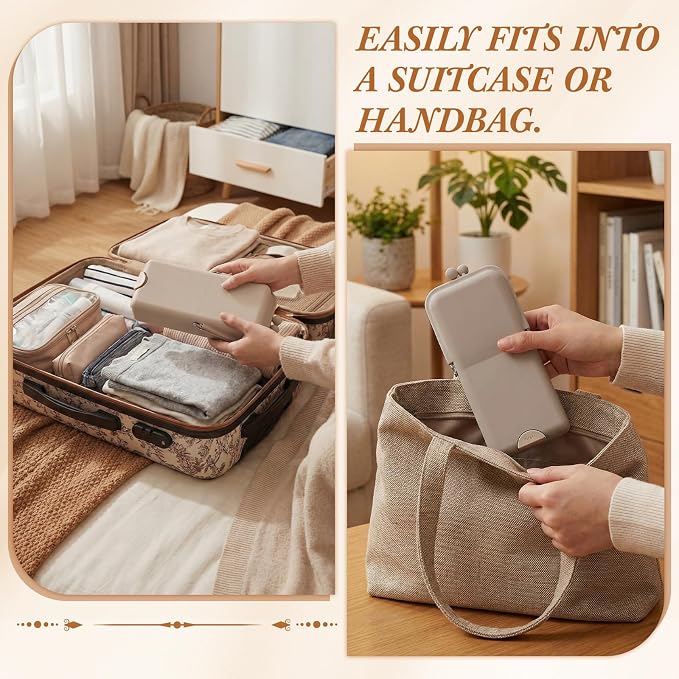 Kacctyen Makeup Brush Case Silicone Standing Makeup Brush Holder,Oatmeal | Silicone Make up Travel Bag with Suction Portable Cosmetic Organizer Phone Stand Pouch for Travel Home Back to School Use