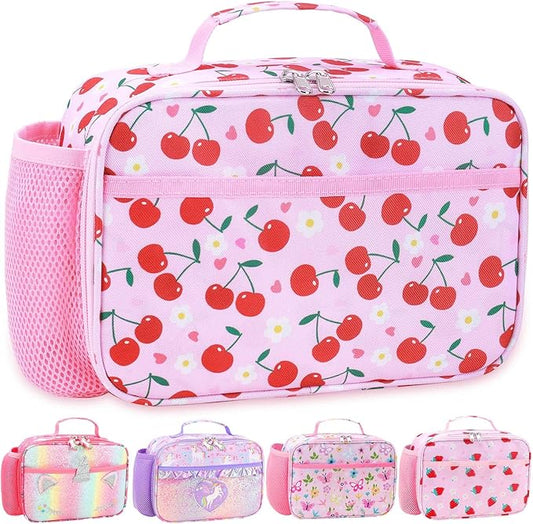 RHCPFOVR Kids Lunch Bag - Insulated Lunch Box for Boys Girls,Washable Lunch Bag and Reusable Toddler Leak-proof Lunchbox for School and Daycare