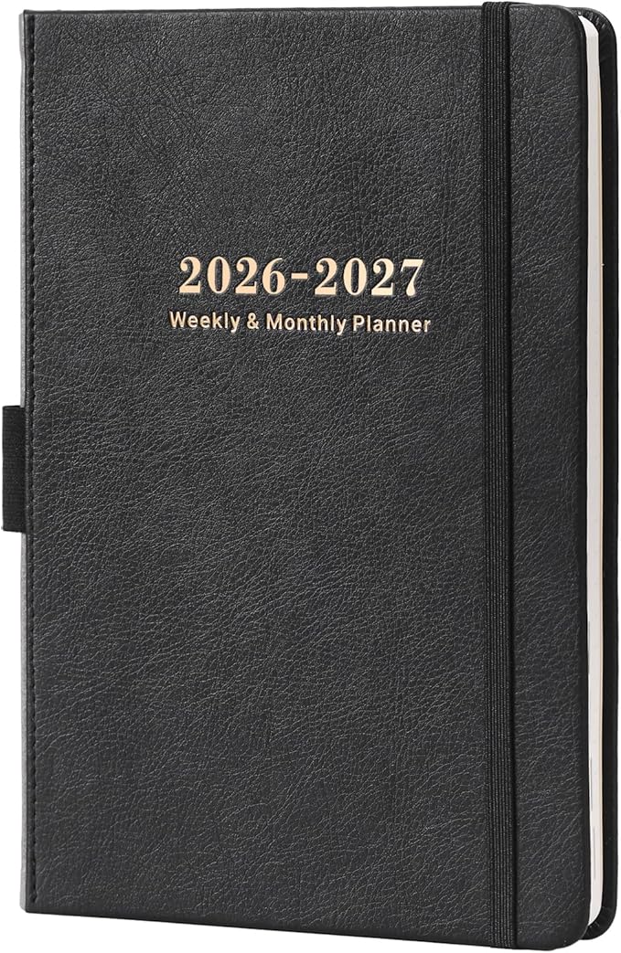 2026-2027 Planner - 2026-2027 Weekly Monthly Planner with Stickers, Jul 2026 - Jun 2027, 5.75" X 8.25", 26-27 Calendar Planner, Premium Paper, Pen Holder, Inner Pocket, 40 Notes Pages