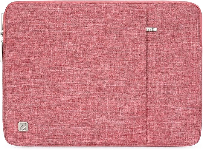 NIDOO 13.5 Inch Laptop Sleeve Case 14 inch Computer Carrying Bag for 13.5" Microsoft Surface Book 3/14" Lenovo IdeaPad Flex 5 / ThinkPad X1 Yoga Gen 4 5 / Carbon Gen 5-8 / ASUS ROG Zephyrus G14,Pink