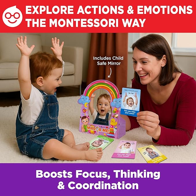 Doctor Jupiter My First Box of Montessori Learning for Toddlers 1+ Year Olds | Montessori Toys, Birthday Gift for 1 2 3 Year Old Boys & Girls | Learning & Educational Activities for 1+ Year Old