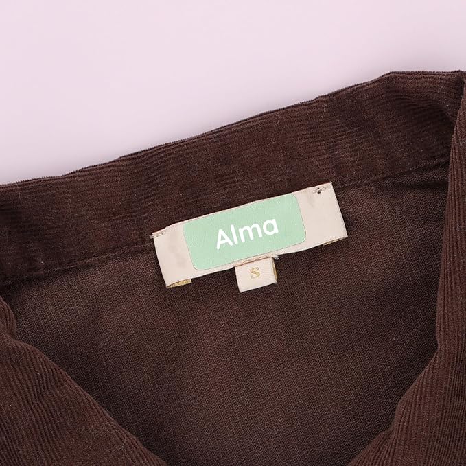 TeddyLabels - Clothing Labels for Nursing Home (180) – Self-Adhesive Name Tags for Clothes and Personal Items. Personalized Labels for Daycare, Nursing Homes, and Laundry Use - Light Green