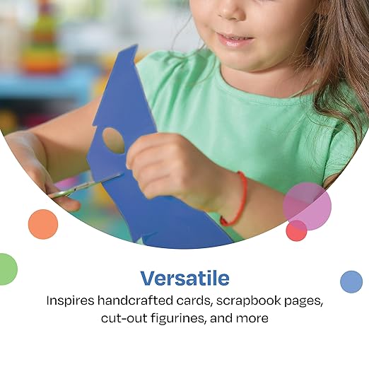 Childcraft Construction Paper, 9 x 12 Inches, Blue, 500 Sheets