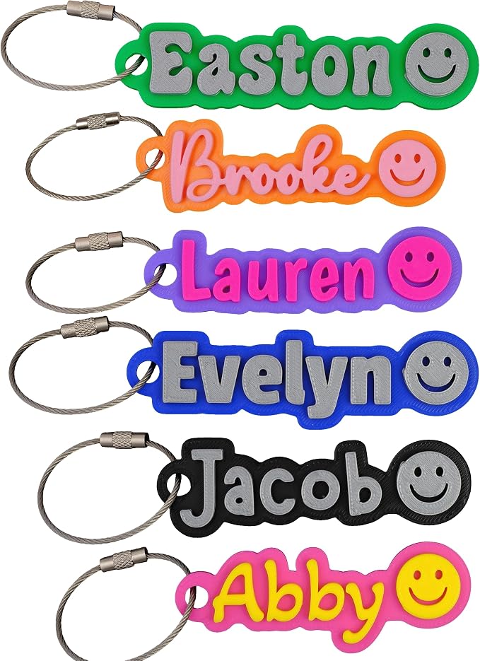 SuperFineDeesigns Bag & Water Bottle Name Tag