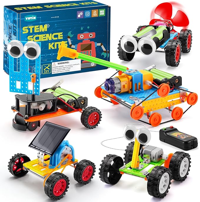 Robot STEM Kits for Kids Age 8-10, STEM Toys for Ages 8-13, Science Building Kit for Boys 6-8 8-12, Robotics Engineering Experiments Projects for 8 9 10 12-14 Year Old Boys Girls Birthday Gift