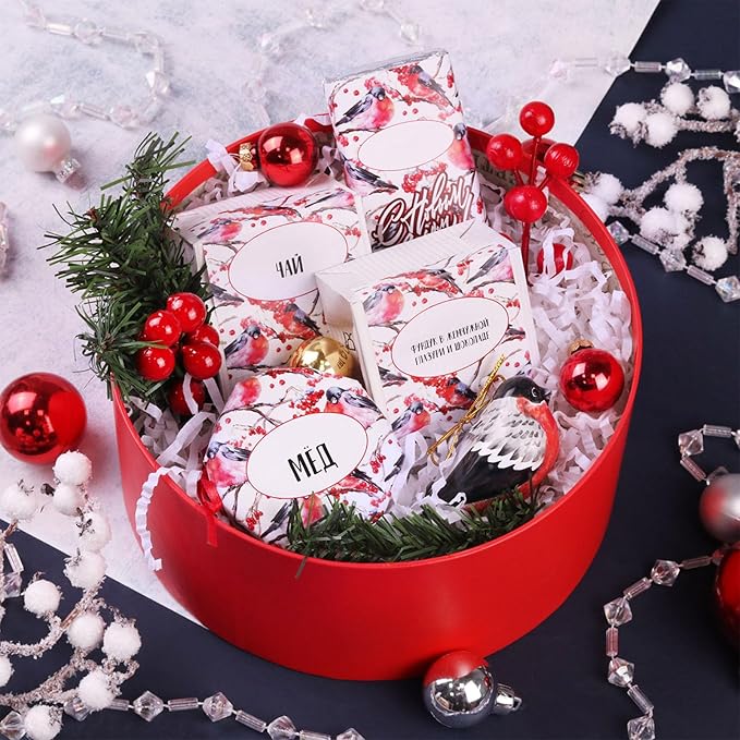 ZEBMOON 1 LB White Crinkle Cut Paper Shred Filler Great for Gift Wrapping, Basket Filling, Birthday, Wedding, Halloween, Thanksgiving, Christmas Day, New Year Party Decorations Filling Supplies