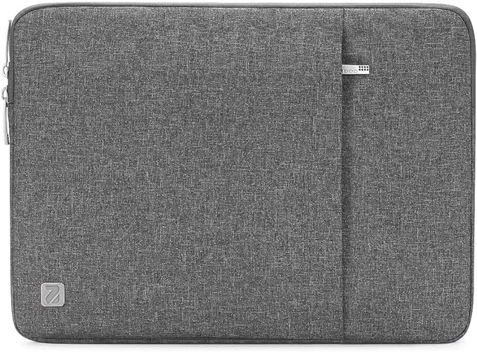 NIDOO Laptop Sleeve 13 11.6 inch Tablet Computer Bag Carrying Case for 13" Surface Pro 10 9 8 7 X/ 13" 12.9" iPad Pro M4 M2/ Dell XPS 13/13" MacBook Pro Air/ 13.3" Lenovo ThinkPad Z13 HP Samsung,Grey