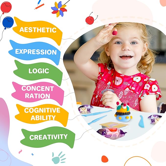 Aestd-ST Air Dry Clay 66 Colors, Modeling Clay for Kids, DIY Model Magic Clay, Molding Clay Kit with Sculpting Tools, Non-Sticky Soft and Super Light, Arts and Crafts Gift for Boys Girls Kids