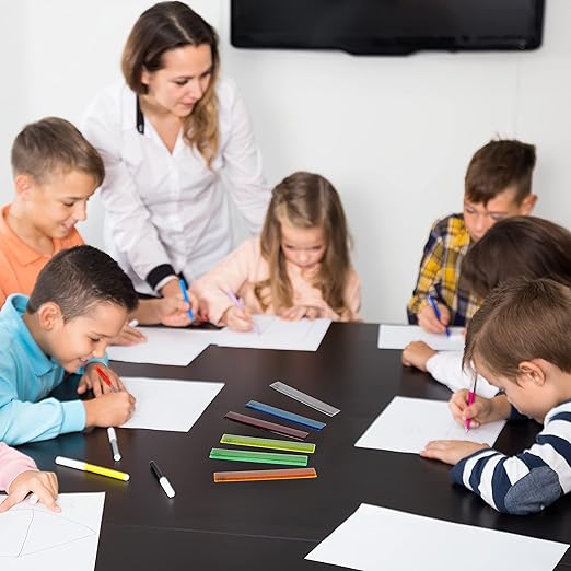Mr. Pen- Plastic Rulers, 6 Inch, 6 Pack, Assorted Colors, Scratch-Resistant Design with Inches and Centimeters, Durable Small Transplant Rulers for Crafting Office & School, School Supplies