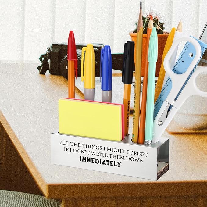 Funny Office Desk Organizer, Pencil Holder for Coworkers and Boss, Sarcastic Work Decor for Employees, Workplace Humor Gift, Funny Office Pencil Holder for Desk SD281