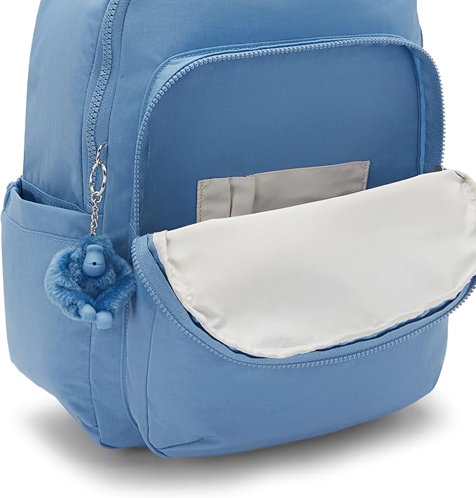 Kipling Women's Seoul 15" Laptop Backpack, Durable, Roomy with Padded Shoulder Straps, Built-In Protective Sleeve