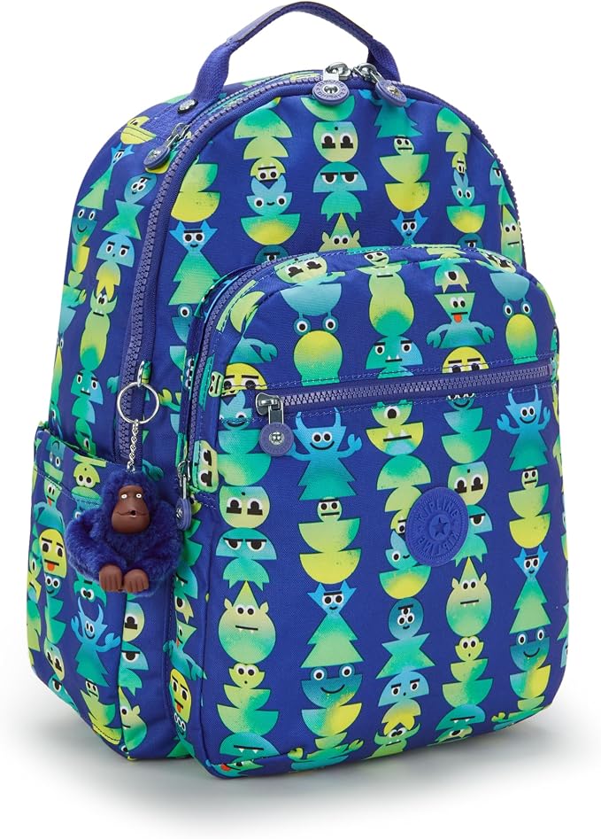 Kipling Women's Seoul 15" Laptop Backpack, Durable, Roomy with Padded Shoulder Straps, Built-In Protective Sleeve