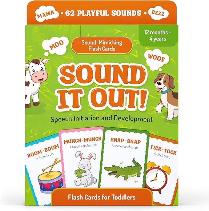 Speech Therapy Toys & Materials for Toddlers 1-3 & 3-4