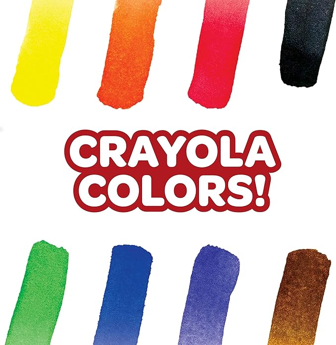 Crayola Washable Watercolor Paint Sets for Kids & Teachers (12ct), Bulk Classroom School Supplies for Preschool & Kindergarten, Wishlist Essentials, Crafting Activities for Toddlers