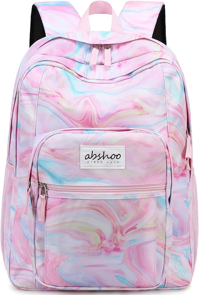 abshoo Classical Basic Tie Dye Womens School Backpack For College Teen Girls Water Resistant Bookbag (Tie Dye)