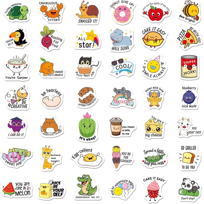 300pcs Teacher Stickers for Kids Classroom Must Haves - Waterproof Reward Stickers for Students, Teacher Supplies with Unique Designs - Perfect for Classroom Rewards & Home Encouragement