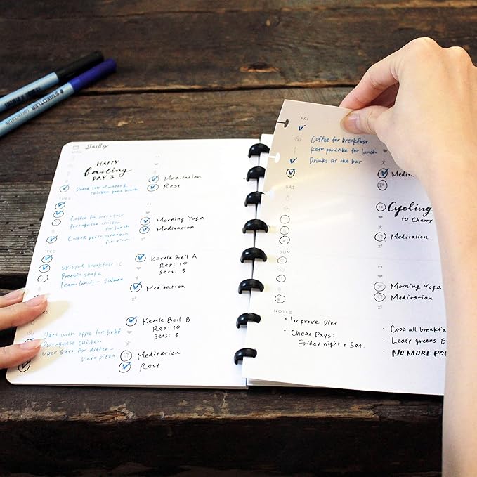 SORA Open-Dated Reusable Planner for Life, Made with Erasable Whiteboard Pages