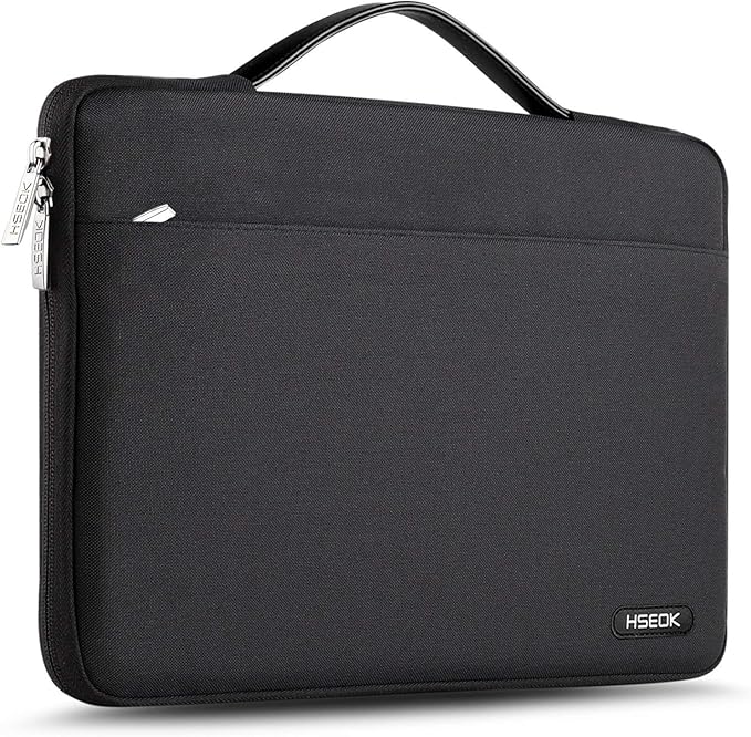 Hseok Laptop Sleeve 15.6-16 Inch Case Briefcase Compatible with MacBook Neo 16, MacBook Pro 16 M5/M4/M3/M2/M1, MacBook Air 15 M5, XPS 16 and Most 15.6-16 Notebooks,B01K01