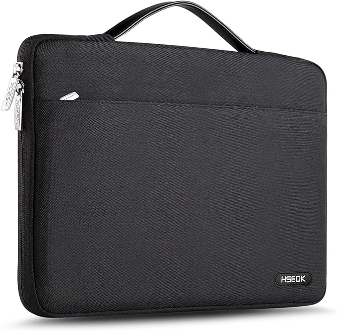 Hseok Laptop Sleeve 13-14 Inch Case Briefcase Compatible with MacBook Neo Pro 14 M5/M4/M3/M2/M1, All Models 13.3 Mac Air/Pro, XPS 13 14, Most Popular 13"-14" Notebooks,B01K01
