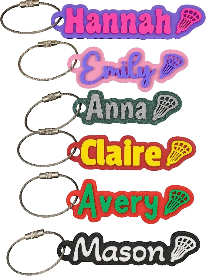 SuperFineDeesigns Bag & Water Bottle Name Tag