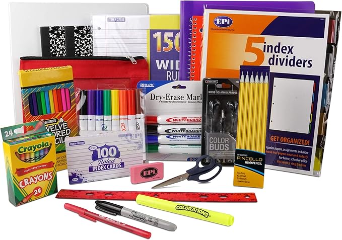 EPI Essential School Supply Kit (4th - 5th Grade - 144 Packs)