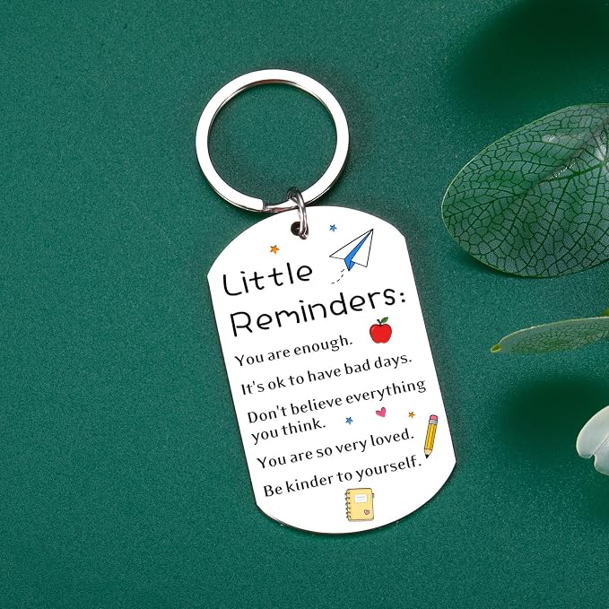 School Supplies for Kids Back to School Supplies for Teen Girls Boys First Day of Schools Gifts for Daughter Son College Dorm Room Essentials for Guys off to College Keychain for Him Her Christmas