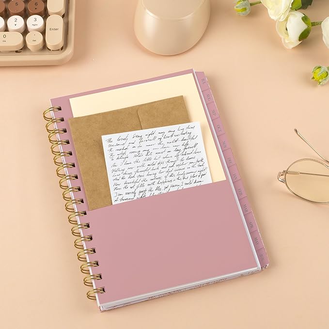 Cambridge Planner 2026-2027 Weekly & Monthly Academic 12-Month July-June, 5-1/2" x 8-1/2", Pen+Pillar, Sketched Floral (PP25-200A)