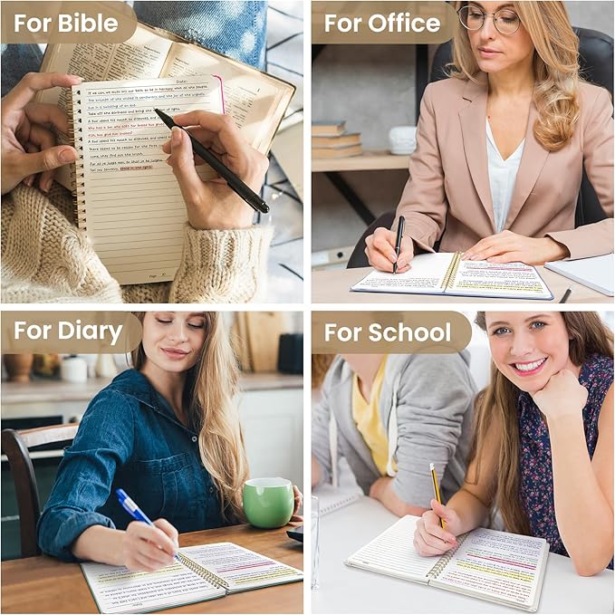 Taja Lined Spiral Journal Notebook for Women & Men, 140 Pages, College Ruled Hardcover Notebook for Work & Note Taking, Journals for Writing, A5(5.7" x 7.9") – Beige