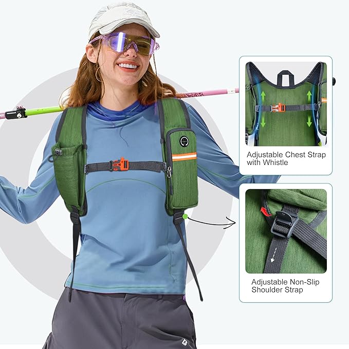 FIORETTO 10L/15L/20L Hiking Backpack for Women Men Mini Packable Backpack Lightweight Small Daypack for Travel Camping