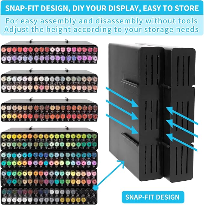 Gel Pens For Coloring, 252 Pack Colored Pens for Black Paper, 0.6MM Point