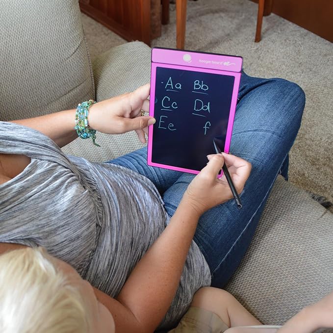Boogie Board Basics Reusable Writing Pad - Digital Drawing Tablet, LCD Writing Pad with Instant Erase, Includes Stylus Pen