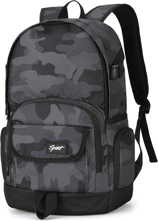 rickyh style School Backpack Travel Bag for Men & Women Lightweight College Back Pack with Laptop Compartmen