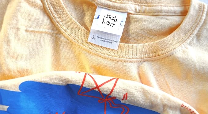 Clothing Labels - No-Iron, Washer Safe (Variety Set of 2)