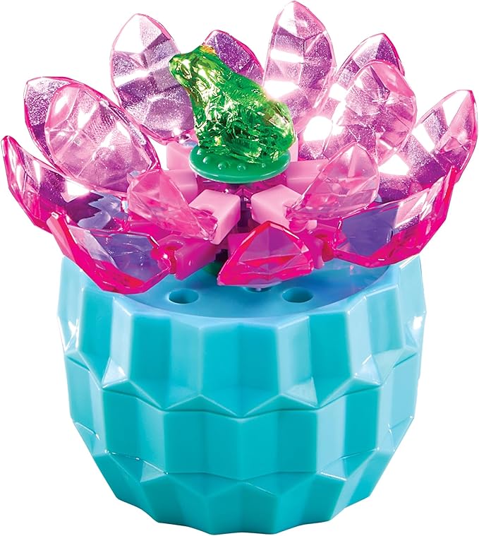 Cra-Z-Art Crystal Gem Creations Jewel Succulents Kit by RoseArt, 175+ Pieces, Great for Adults, Tweens and Children Ages 8+